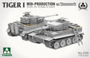 Takom 2198 1/35 TIGER I MID-PROD. w/ZIMMERIT Sd.Kfz.181 Pz.Kpfw.VI