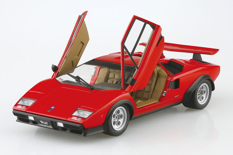 Aoshima 06336 1/24 Wolf Countach Version 1 '75