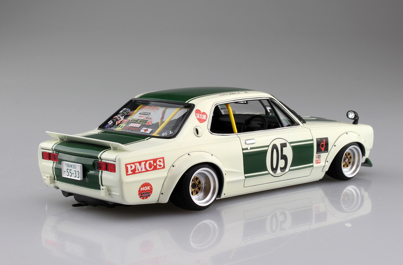 Aoshima 05757 1/24 Nissan Skyline LB Performance Charasuka Works