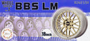 Fujimi 193687 1/24 Wheel Series (No.2) BBS LM 18 inch
