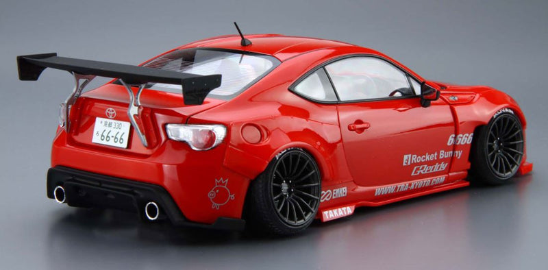 Aoshima 06186 1/24 Toyota ZN6 86 '12 Greddy&Rocket Bunny Enkei Ver.