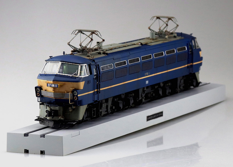 Aoshima 05408 1/45 Electric Locomotive EF66 Early Model