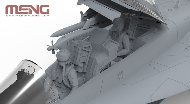 Meng LS-019 1/48 Boeing EA-18G Growler Electronic Attack Aircraft Yellow Jackets Model Kit