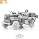 Sol Resin Factory MM1009 1/16 WWII British SAS 1/4ton 4x4 Patrol car Conversion Kit Ver.2 (for TAKOM)