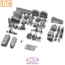 Sol Resin Factory MM978 1/16 WWII British SAS 1/4 ton 4x4 Patrol Car Conversion Kits - 3D printed (for TAKOM)