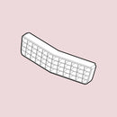 Scale Cars Online R070 1/24 Front grille (Chevrolet Monte Carlo)