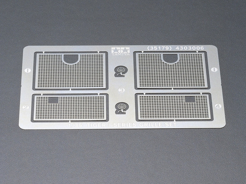 Tamiya 35179 1/35 Tiger I Photo Etched Grille Set