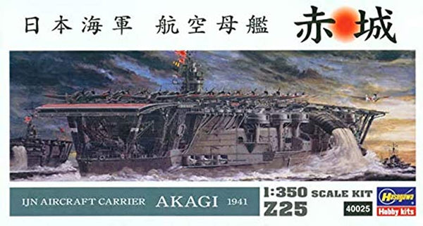 Hasegawa 40025 1/350 IJN Aircraft Carrier Akagi 1941