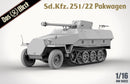 Das Werk 16022 1/16 Sd.Kfz. 251/22 PAKwagen German WWII Halftrack
