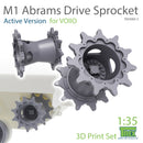 T-Rex 35003-3 1/35 M1 Abrams Sprocket Set A (Active Version)for VOIIO