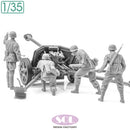 Sol Resin Factory MM899 1/35  WWII German Field Artillery Crew