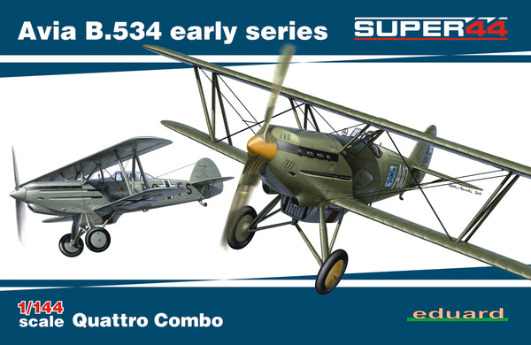 Eduard 4452 1/144 Avia B.534 late series Quattro Combo