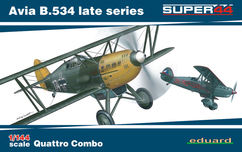 Eduard 4452 1/144 Avia B.534 late series Quattro Combo