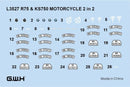 Great Wall Hobby L3527 1/35 WWII German Motorcycle R75 & KS750 2 in 2