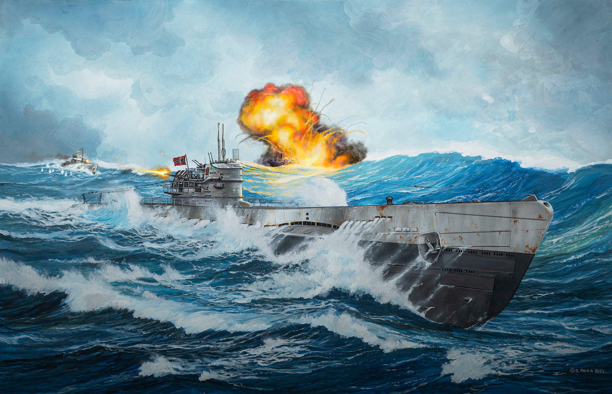 Revell 5167 1/44 German Submarine Type IX C-40 U190