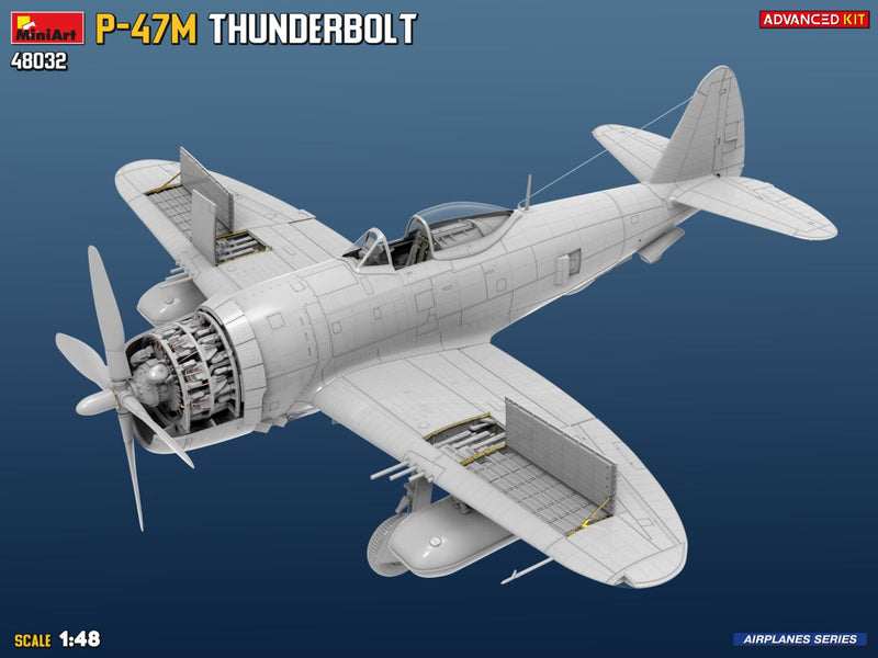 MiniArt 48032 1/48 P-47M Thunderbolt. Advanced Kit