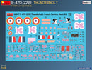 MiniArt 48047 1/48 P-47D-22RE Thunderbolt. French Service. Basic Kit