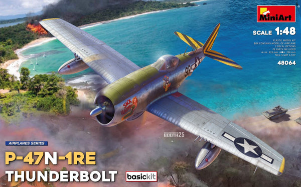 MiniArt 48064 1/48 P-47N-1RE Thunderbolt Basic Kit