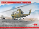 ICM 48298 1/48 AH-1G Cobra and M8A1 US Landing Mat Limited Edition
