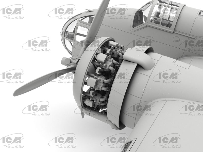 ***PREORDER - NOT IN STOCK  ICM 48352 1/48 HP.52 Hampden B.Mk.I WWII British bomber ***PREORDER - NOT IN STOCK