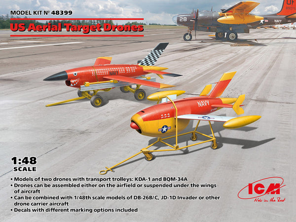 ICM 48399 1/48 US Aerial Target Drones