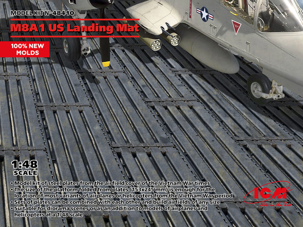 ICM 48410 1/35 M8A1 US Landing Mat