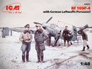 ICM 48804 1/48 Bf 109F-4 with German Luftwaffe Personnel