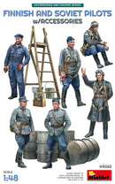 MiniArt 49022 1/48 Finnish and Soviet Pilots w/ Accessories