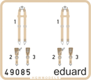 Eduard 48085 1/48 Seatbelts Luftwaffe WWII bombers SUPERFABRIC