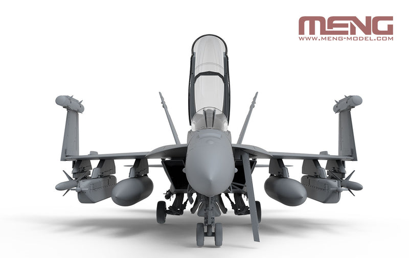 Meng LS-019 1/48 Boeing EA-18G Growler Electronic Attack Aircraft Yellow Jackets Model Kit