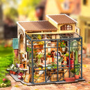 Robotime DG145 Rolife Emily's Flower Shop DIY Miniature House Kit
