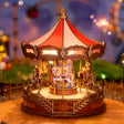 Robotime AMC01 Rolife Classic Carousel 3D Wooden Puzzle