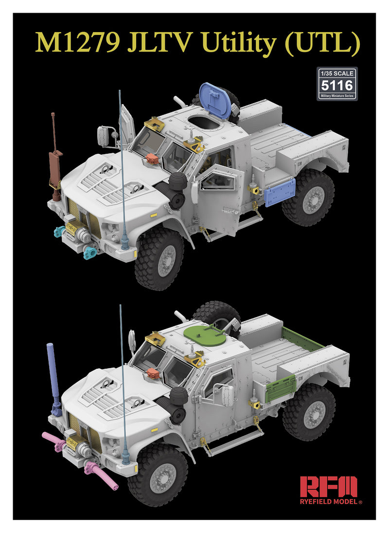 Rye Field Model 5116  1/35 Joint Light Tactical Vehicle M1279 JLTV Utility