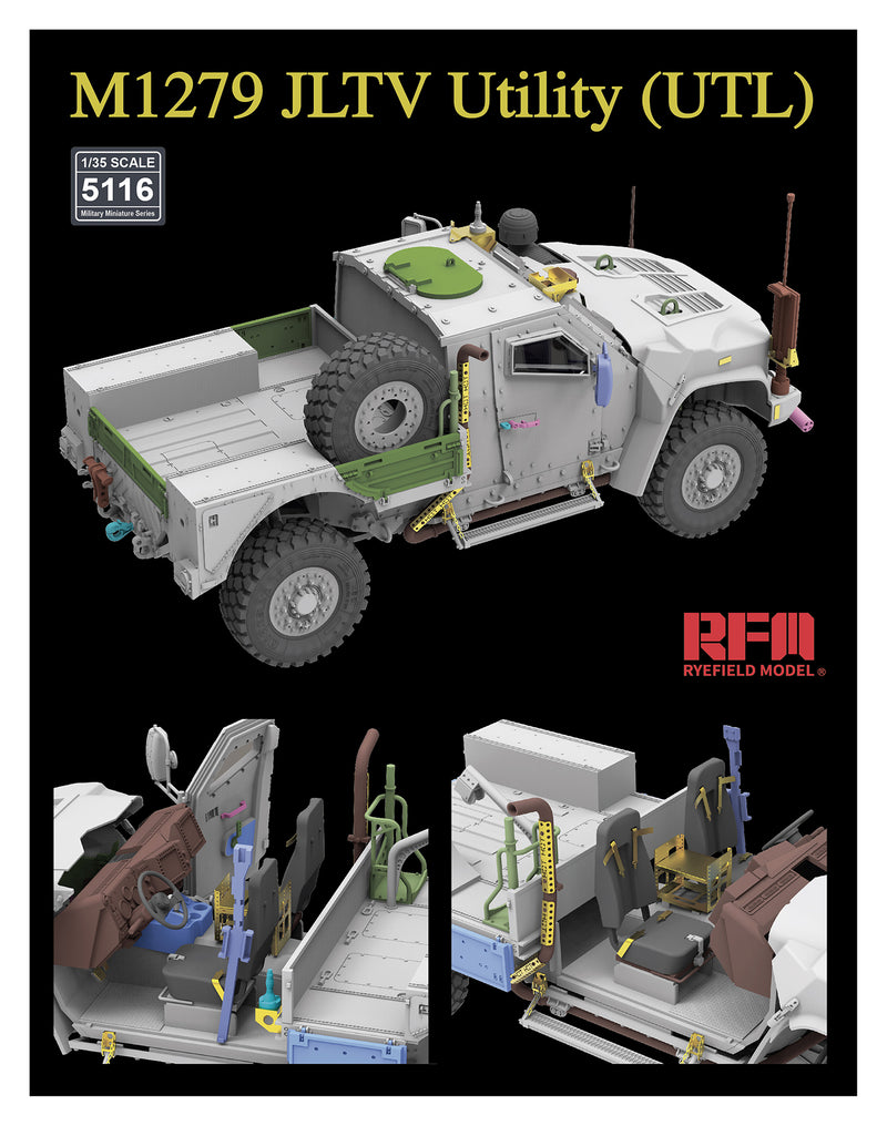 Rye Field Model 5116  1/35 Joint Light Tactical Vehicle M1279 JLTV Utility