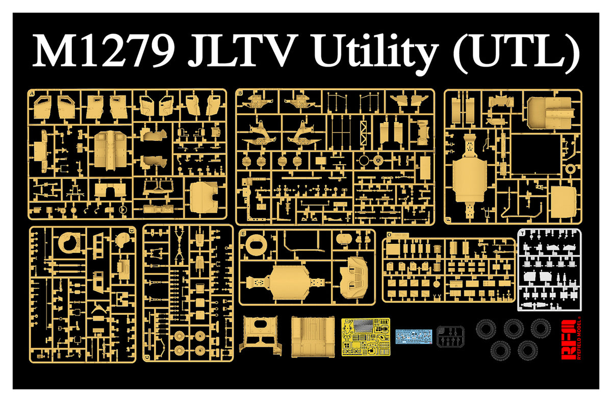 RFMRM2059 1:35 Rye Field Model JLTV M1278A1 HGC with M153
