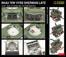 Rye Field Model 5136 M4A3 76W VVSS SHERMAN LATE With Full INTERIOR UPGRADE VERSION
