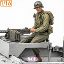 Sol Resin Factory MM996 1/16 U.S. Army Gunner & M2 cal.50 for M3A1
