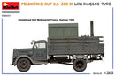 MiniArt 53037 1/35 Feldkuche Auf 3,6-36S 3t LKW PmQ600-Type