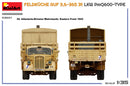 MiniArt 53037 1/35 Feldkuche Auf 3,6-36S 3t LKW PmQ600-Type
