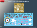 MiniArt 53066 1/35 G7117 Cargo Truck with Water Trailer