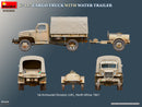 MiniArt 53066 1/35 G7117 Cargo Truck with Water Trailer