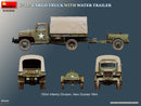 MiniArt 53066 1/35 G7117 Cargo Truck with Water Trailer