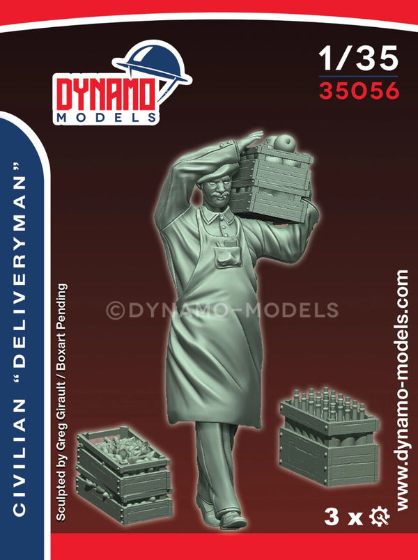 Dynamo DYM35056 1/35 WSS - Civilian "Deliveryman"