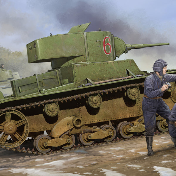 Hobby Boss Soviet 82495 1/35 T-26 Light Infantry Tank (Model 1933)