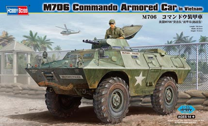 Hobby Boss 82418 1/35 M706 Commando Armored Car (Vietnam)