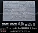 ATAK 35065 1/35 Zimmerit für Panther A Late Daimler-Benz Pattern - Meng