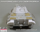 ATAK 35074 Zimmerit für PantherA early DEMAG - Takom/Das Werk