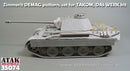 ATAK 35074 Zimmerit für PantherA early DEMAG - Takom/Das Werk