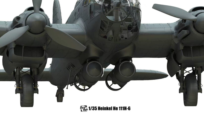 ***PREORDER - NOT IN STOCK BORDER MODELS BF018 1/35 WW2 German Bomber He 111H-6 ***PREORDER - NOT IN STOCK