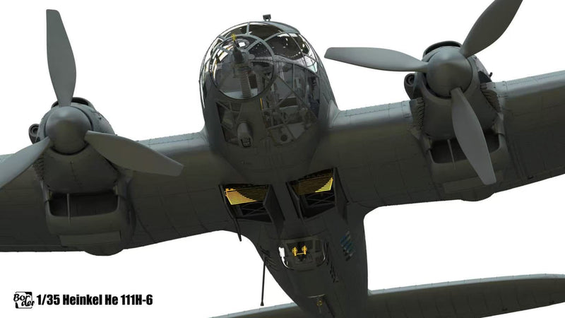 ***PREORDER - NOT IN STOCK BORDER MODELS BF018 1/35 WW2 German Bomber He 111H-6 ***PREORDER - NOT IN STOCK